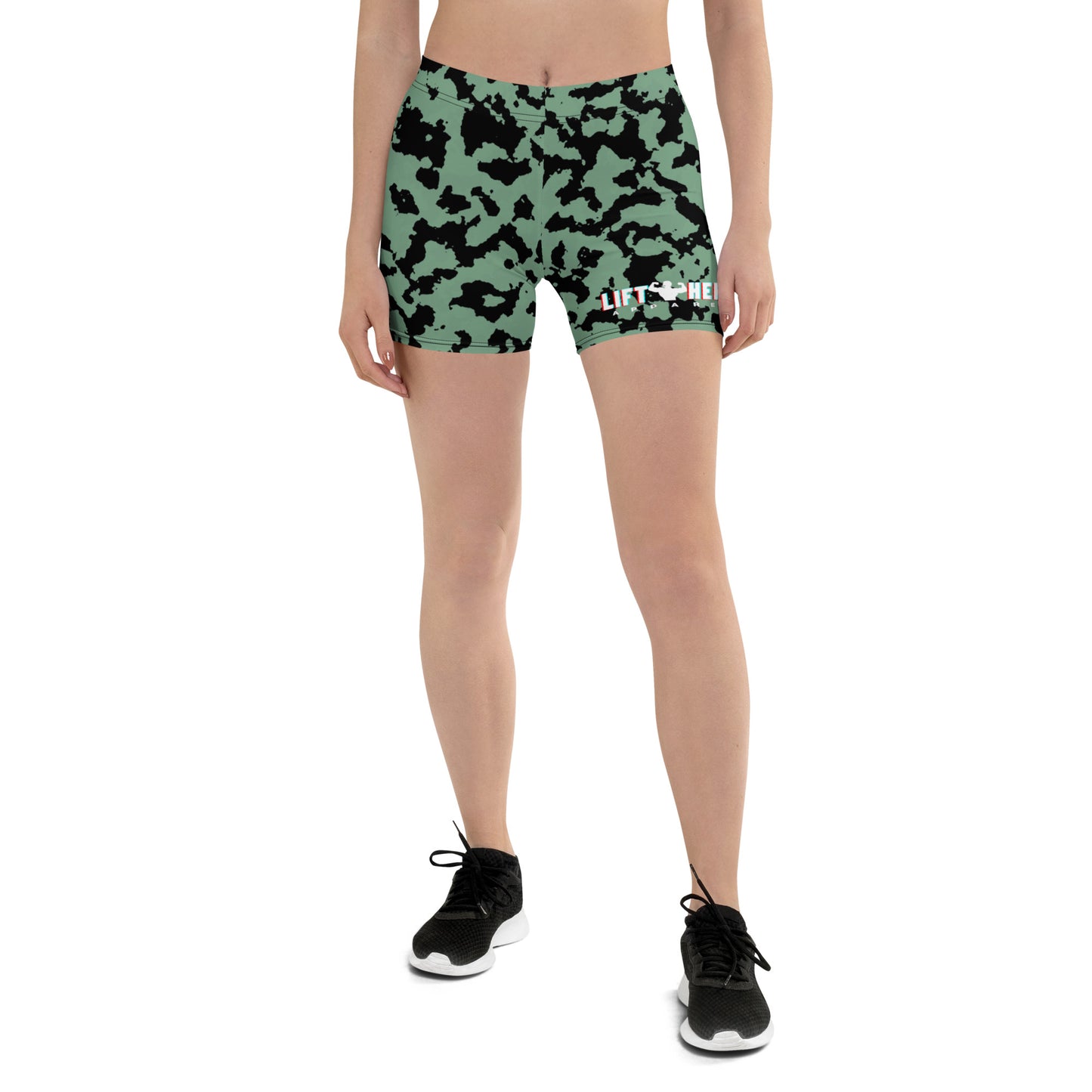 Mint Camo Shorts