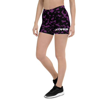 Berry Camo Shorts