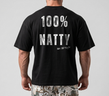 100% Natty? | Men's Oversized T-Shirt