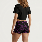 Berry Camo Shorts