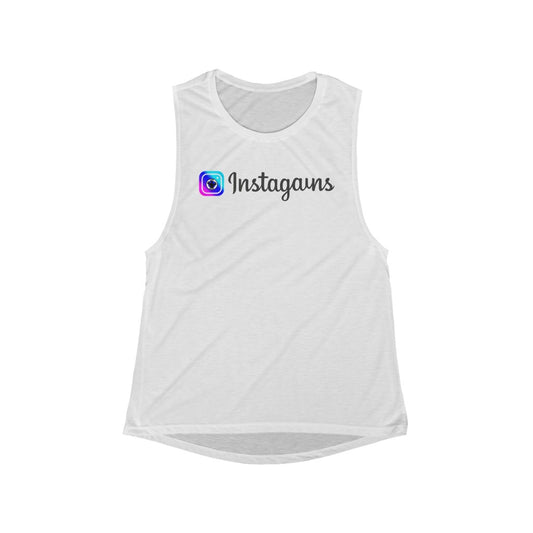 Instagains - Women's Flowy Muscle Tank