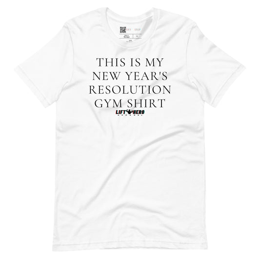 New Year's Resolution Shirt