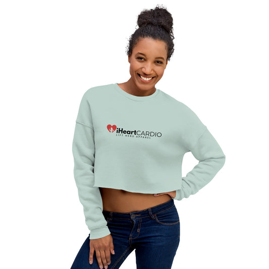 iHeartCARDIO Crop Sweatshirt